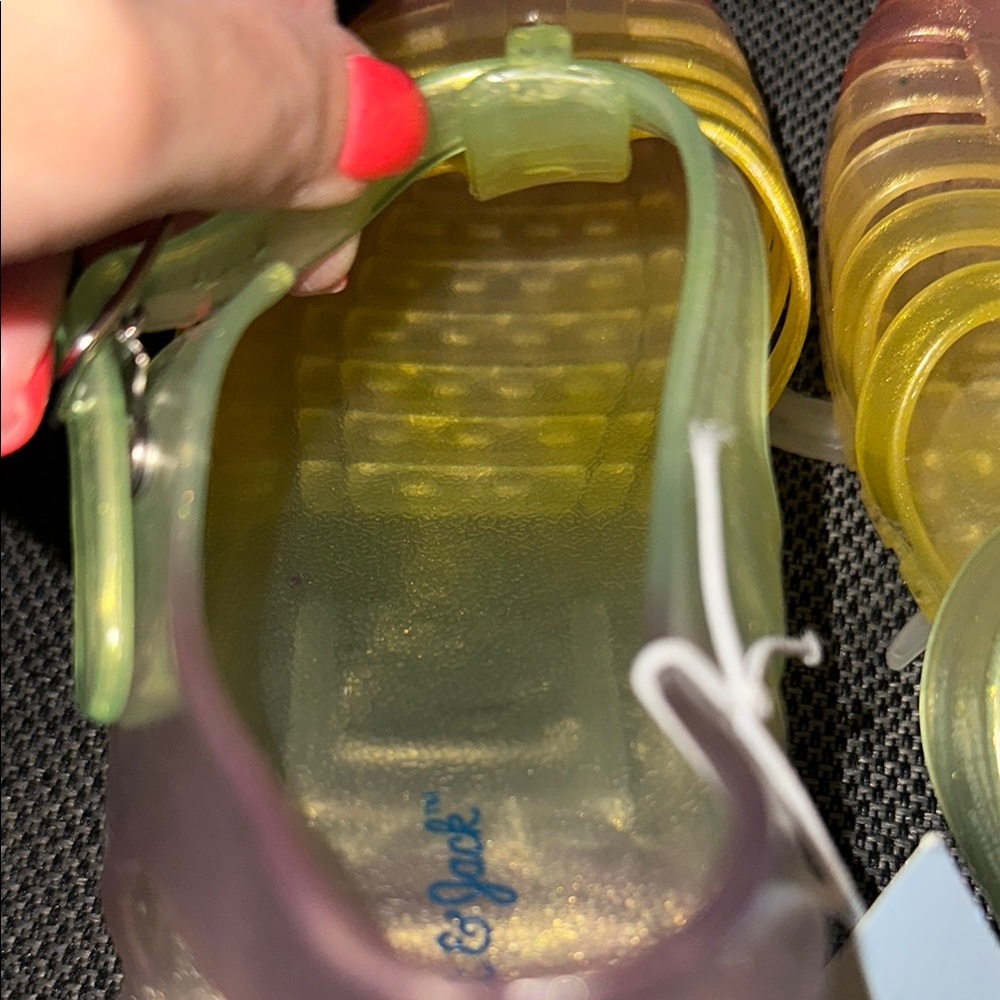Colorful Jelly Sandals - Picture 5 of 6